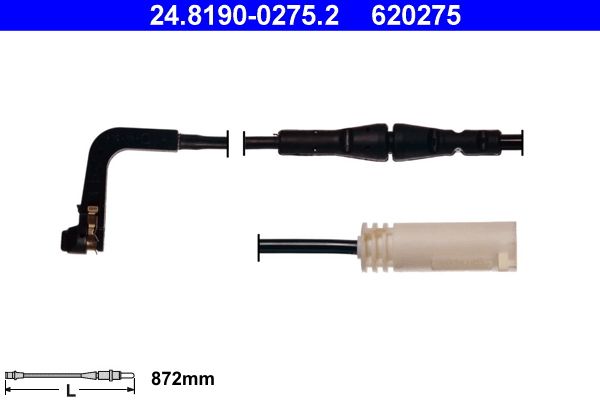 ATE 24.8190-0275.2 Warning Contact, brake pad wear