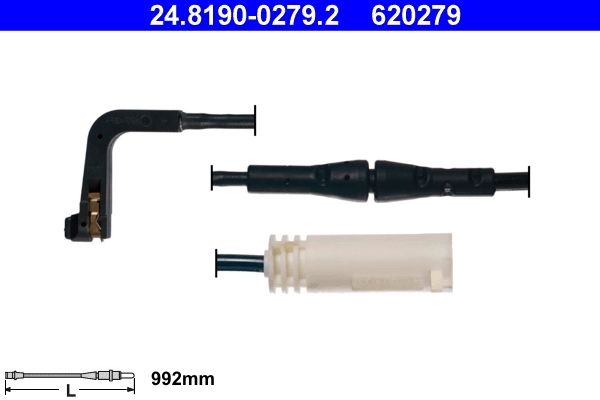 ATE 24.8190-0279.2 Warning Contact, brake pad wear