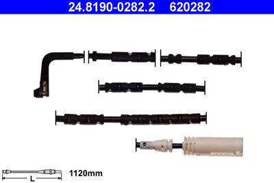 Warning Contact, brake pad wear ATE 24.8190-0282.2
