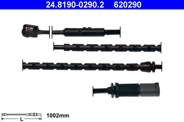 ATE 24.8190-0290.2 Warning Contact, brake pad wear