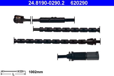 Warning Contact, brake pad wear ATE 24.8190-0290.2