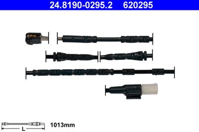 Warning Contact, brake pad wear ATE 24.8190-0295.2