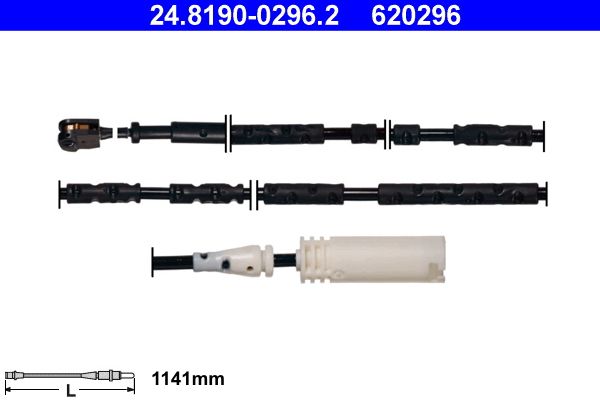 ATE 24.8190-0296.2 Warning Contact, brake pad wear
