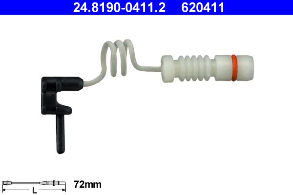 ATE 24.8190-0411.2 Warning Contact, brake pad wear
