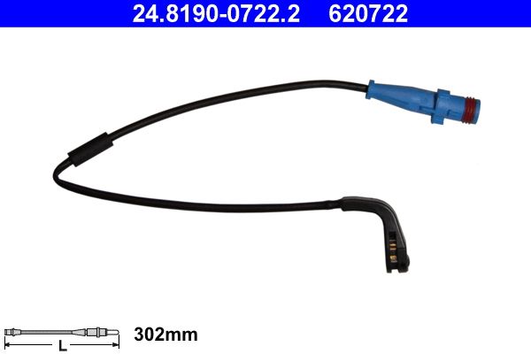 ATE 24.8190-0722.2 Warning Contact, brake pad wear