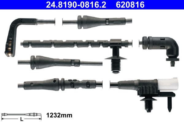 ATE 24.8190-0816.2 Warning Contact, brake pad wear