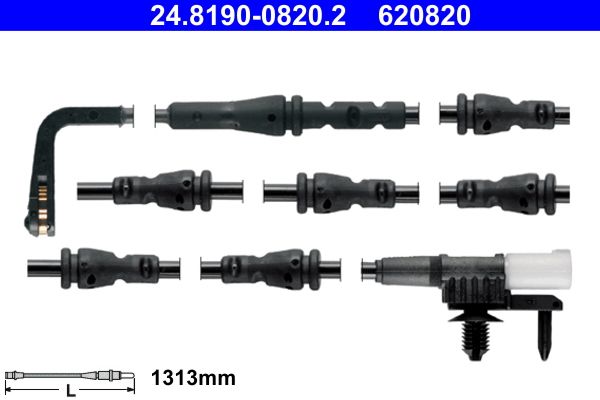 ATE 24.8190-0820.2 Warning Contact, brake pad wear