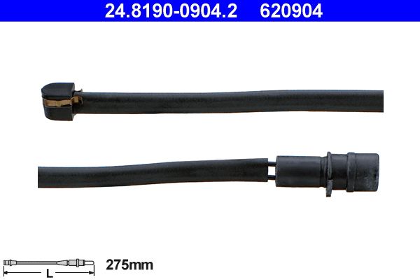 ATE 24.8190-0904.2 Warning Contact, brake pad wear