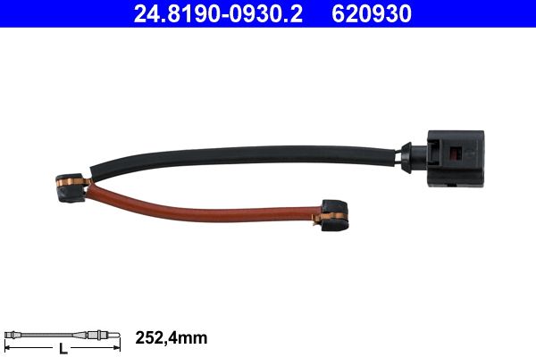 ATE 24.8190-0930.2 Warning Contact, brake pad wear
