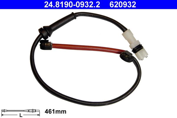 ATE 24.8190-0932.2 Warning Contact, brake pad wear