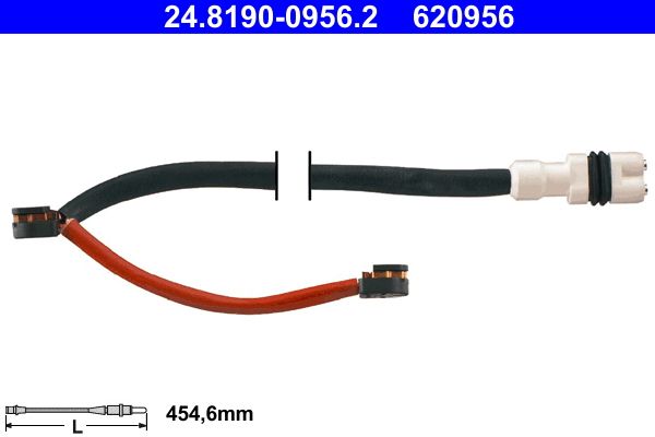 ATE 24.8190-0956.2 Warning Contact, brake pad wear