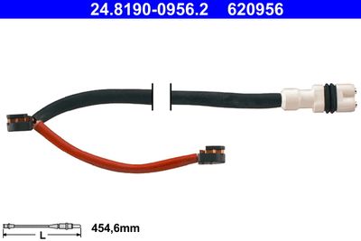 Warning Contact, brake pad wear ATE 24.8190-0956.2