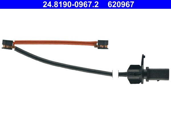 ATE 24.8190-0967.2 Warning Contact, brake pad wear