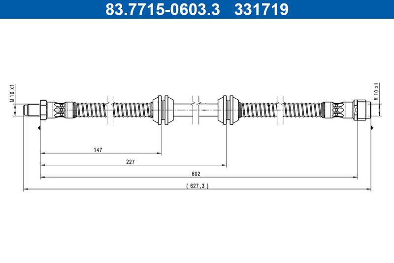 ATE 83.7715-0603.3 Brake Hose