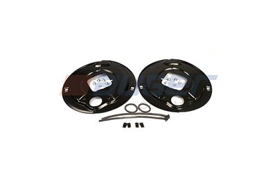 Cover Plate, dust-cover wheel bearing AUGER 52190