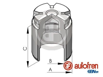 Piston, brake caliper AUTOFREN SEINSA D025124