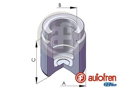 Piston, brake caliper AUTOFREN SEINSA D025125