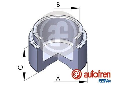 Piston, brake caliper AUTOFREN SEINSA D025127