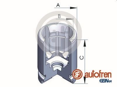 AUTOFREN SEINSA D025233 Piston, brake caliper