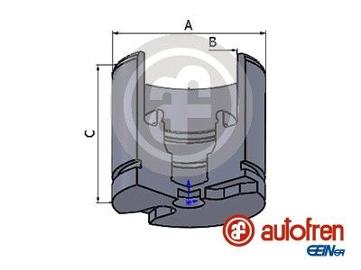 Piston, brake caliper AUTOFREN SEINSA D025256