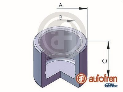 AUTOFREN SEINSA D02528 Piston, brake caliper