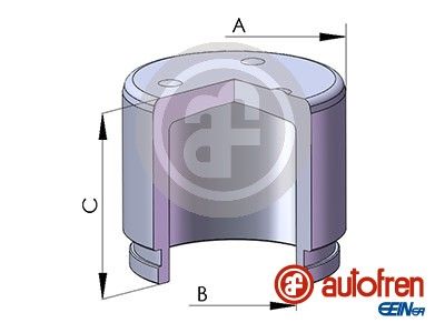 Piston, brake caliper AUTOFREN SEINSA D025337