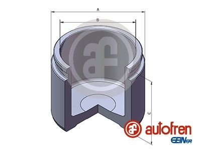 Piston, brake caliper AUTOFREN SEINSA D025339