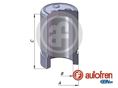 Piston, brake caliper AUTOFREN SEINSA D025351