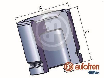 Piston, brake caliper AUTOFREN SEINSA D025390
