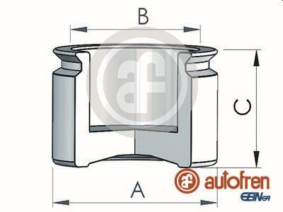 Piston, brake caliper AUTOFREN SEINSA D025444