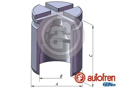 AUTOFREN SEINSA D025472 Piston, brake caliper