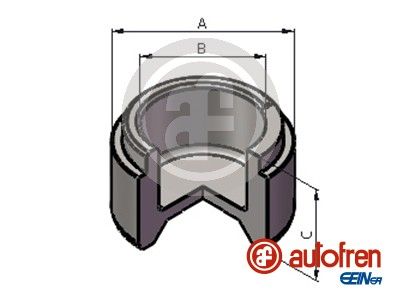 AUTOFREN SEINSA D025519 Piston, brake caliper