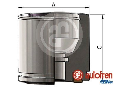 Piston, brake caliper AUTOFREN SEINSA D025572