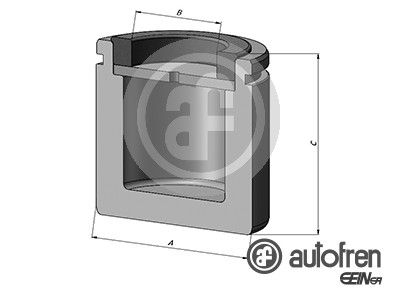 Piston, brake caliper AUTOFREN SEINSA D025573