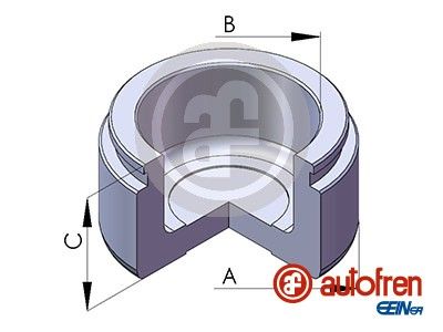Piston, brake caliper AUTOFREN SEINSA D025579