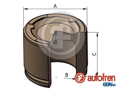 Piston, brake caliper AUTOFREN SEINSA D025623
