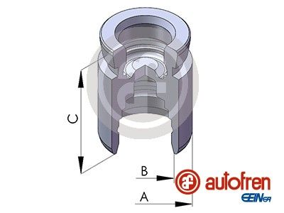 Piston, brake caliper AUTOFREN SEINSA D025652