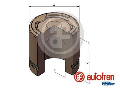 Piston, brake caliper AUTOFREN SEINSA D025680