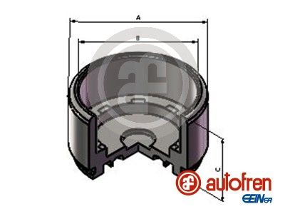 Piston, brake caliper AUTOFREN SEINSA D025720
