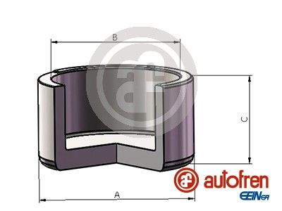 AUTOFREN SEINSA D025734 Piston, brake caliper