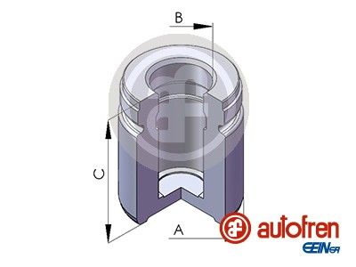 AUTOFREN SEINSA D02577 Piston, brake caliper