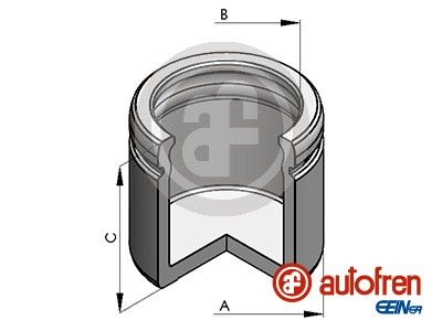 Piston, brake caliper AUTOFREN SEINSA D025798