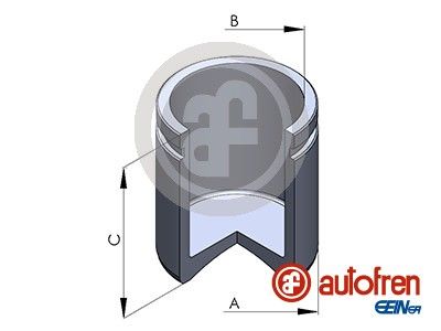 Piston, brake caliper AUTOFREN SEINSA D025842