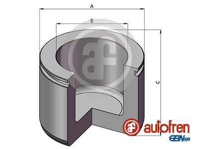 Piston, brake caliper AUTOFREN SEINSA D025878