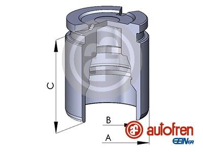 Piston, brake caliper AUTOFREN SEINSA D02593