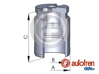 Piston, brake caliper AUTOFREN SEINSA D02594