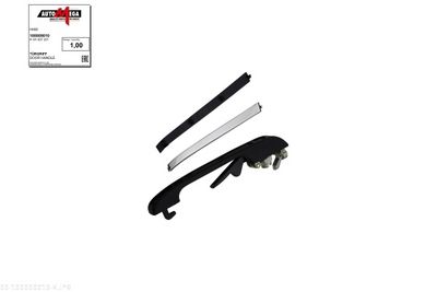 Exterior Door Handle AUTOMEGA 100009010