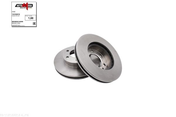 AUTOMEGA 110192010 Brake Disc