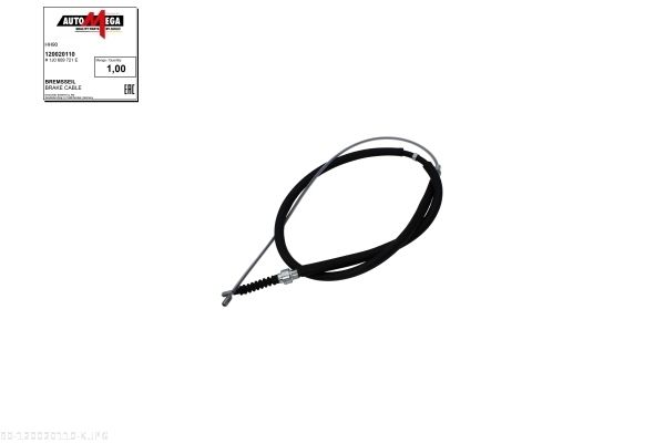 AUTOMEGA 120020110 Cable Pull, parking brake