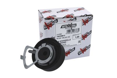 Tensioner Pulley, timing belt AUTOMEGA 160008810